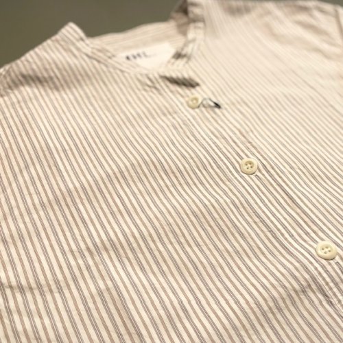 MHL. TRAM STRIPE COTTON レディースシャツ