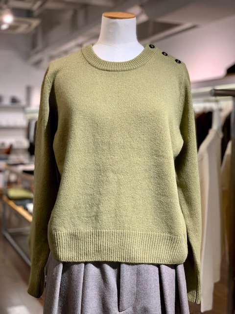 マーガレットハウエル TWISTED CASHMERE WOOL JUMPER